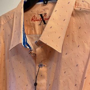 Robert Graham X button up custom RARE X marks the spot